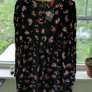 Flower patterned dress